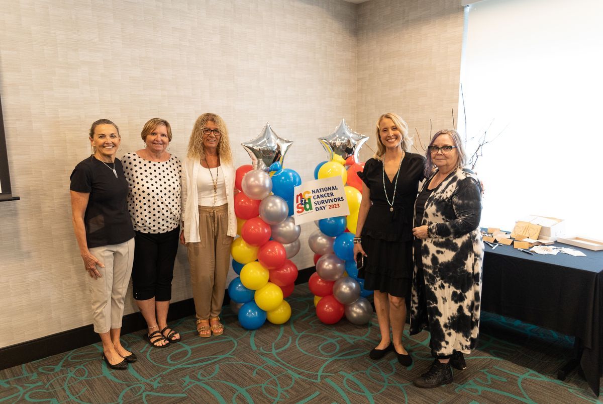 Event attendees from #NCSD2023 enjoy door prizes, educational booths, and inspirational speeches during the “Empowering Hope” National Cancer Survivors Day® celebration in Ontario, Canada. #NationalCancerSurvivorsDay #NCSD