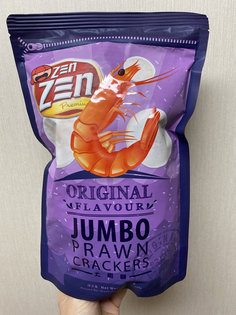 icemantorao's tweet photo. #snack #PRAWNCRACKER
I tried this
JUMBO PRAWN CRACKER with salt flavor
It was a crispy fried snack with a rich salty and shrimp flavor and was very delicious
I think this is a product that shrimp lovers will be very satisfied with it
I wanna eat this again https://t.co/ODWCrs4DK3