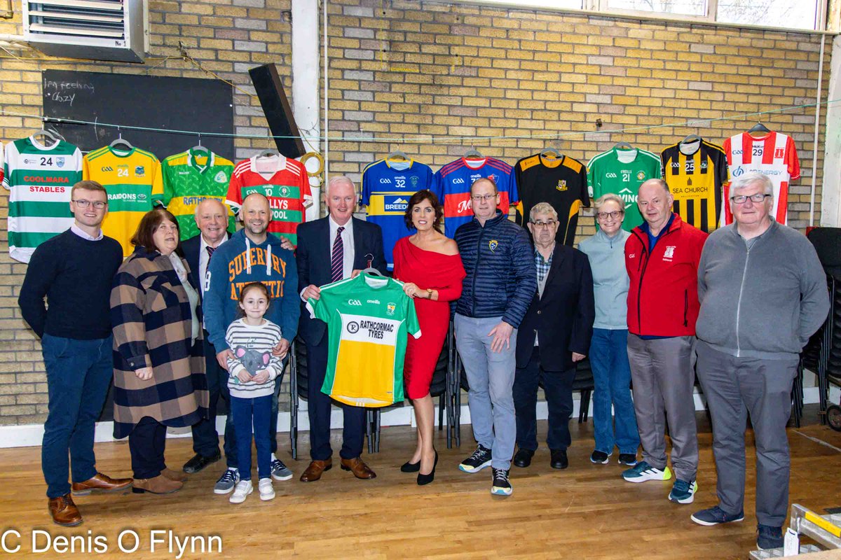 Club members at Cobh GAA Pavilion on Saturday evening, along with Divisional Chairperson Avril Geary to celebrate the centenary of the East Cork Division Pic Courtesy of Denis O Flynn