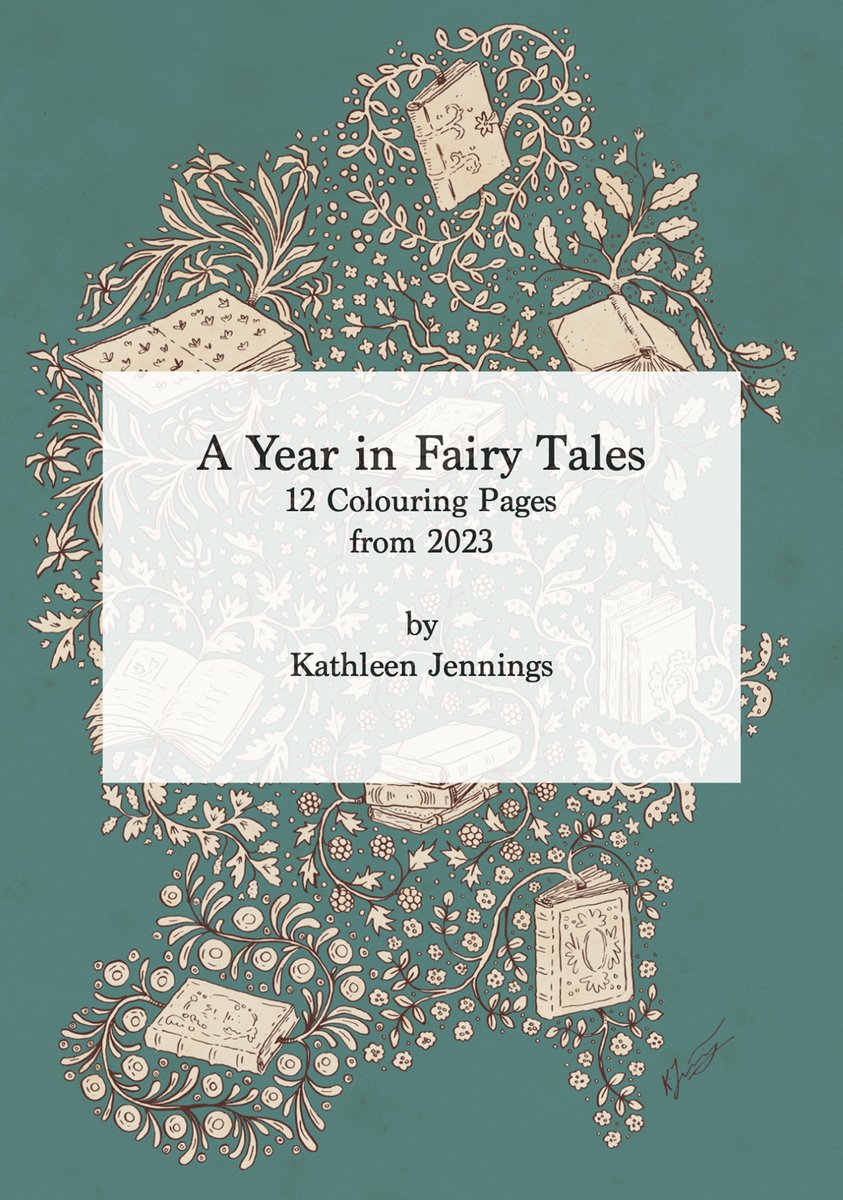 I just added a new item to my Ko-fi Shop!
The 2023 fairy-tale calendar colouring book:
 ko-fi.com/s/3bc8d05fd1