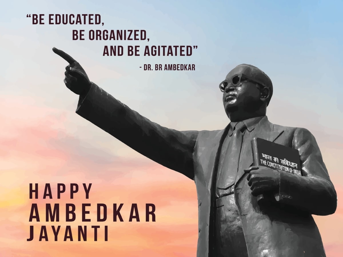 On this auspicious day, may we all be inspired by Dr. B.R. Ambedkar's vision of equality and justice.
 Happy Ambedkar Jayanti!