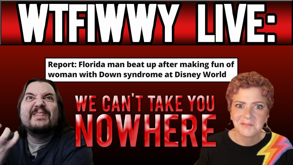 If you go to Disney World, get tanked and start mocking someone in a wheelchair, then you've just somehow stumbled your way into the most moral and ethical beatdown since Normandy. Check the reply for more ...