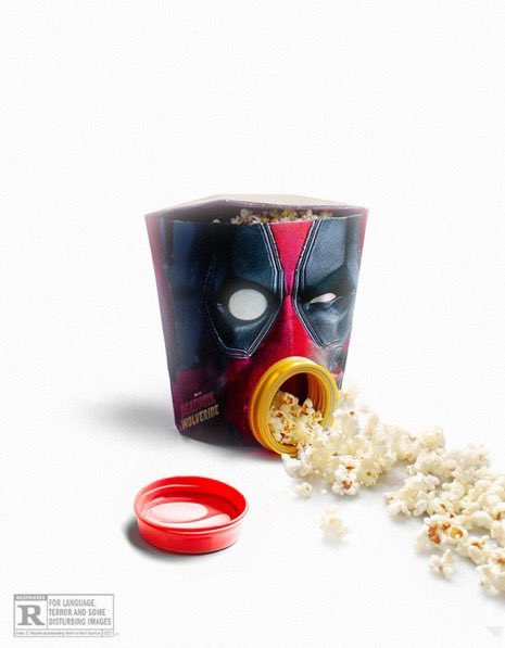 the deadpool popcorn buckets are not it