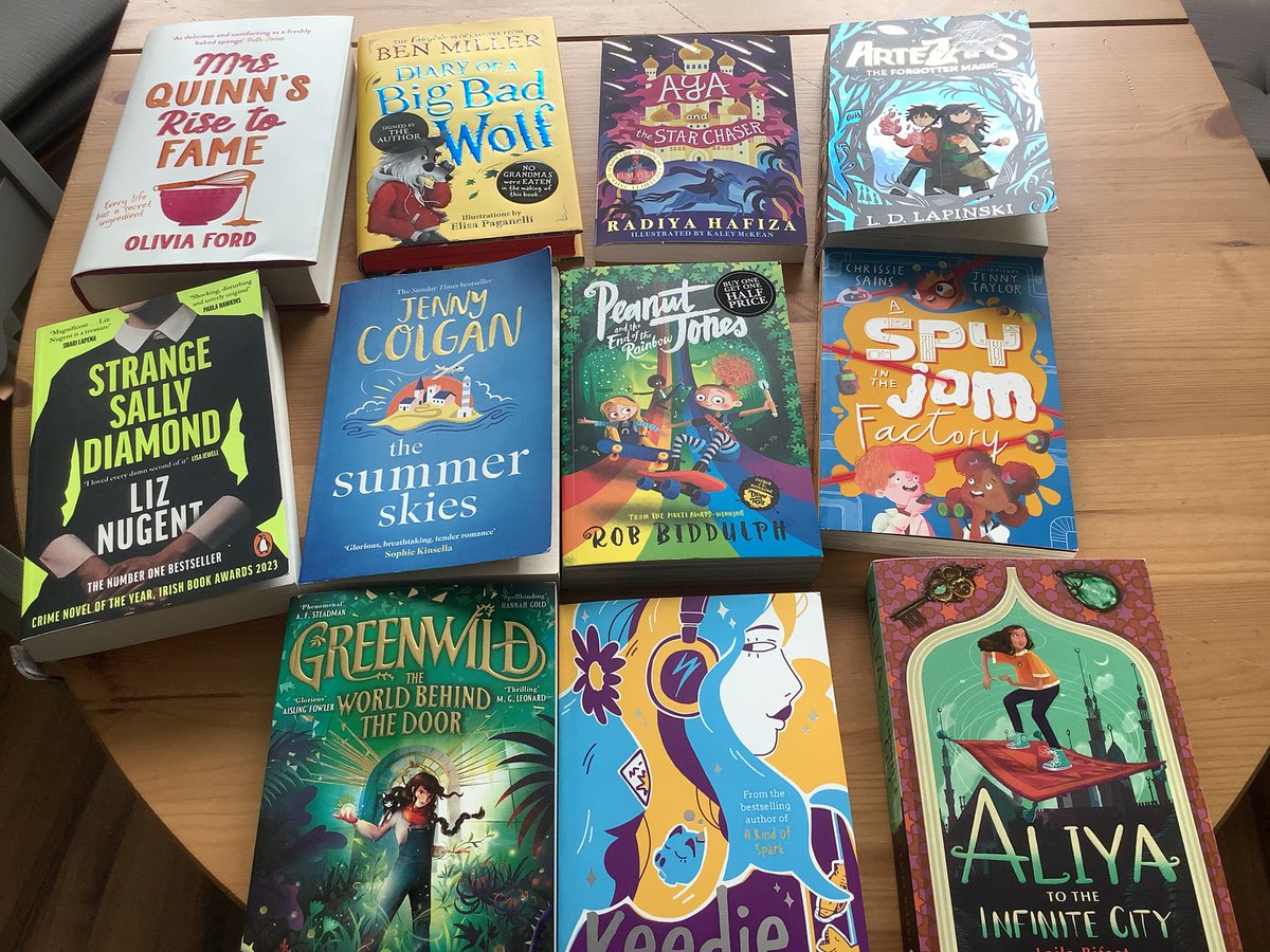 This holiday I have read and read and loved every minute of every book! Thank you all - excellent authors - you have inspired me! @CRSains @BooksandChokers @radiyahafiza @ldlapinski @RobBiddulph @PariThomson @lailarifaat @lizzienugent @ActualBenMiller @_OliviaFord @jennycolgan