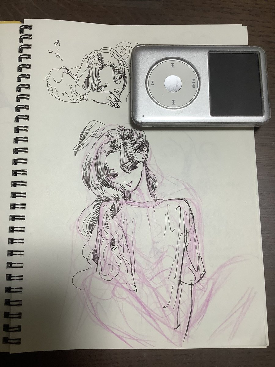 落書きのリハビリ
お絵描き全然してないなー
これも途中だ 