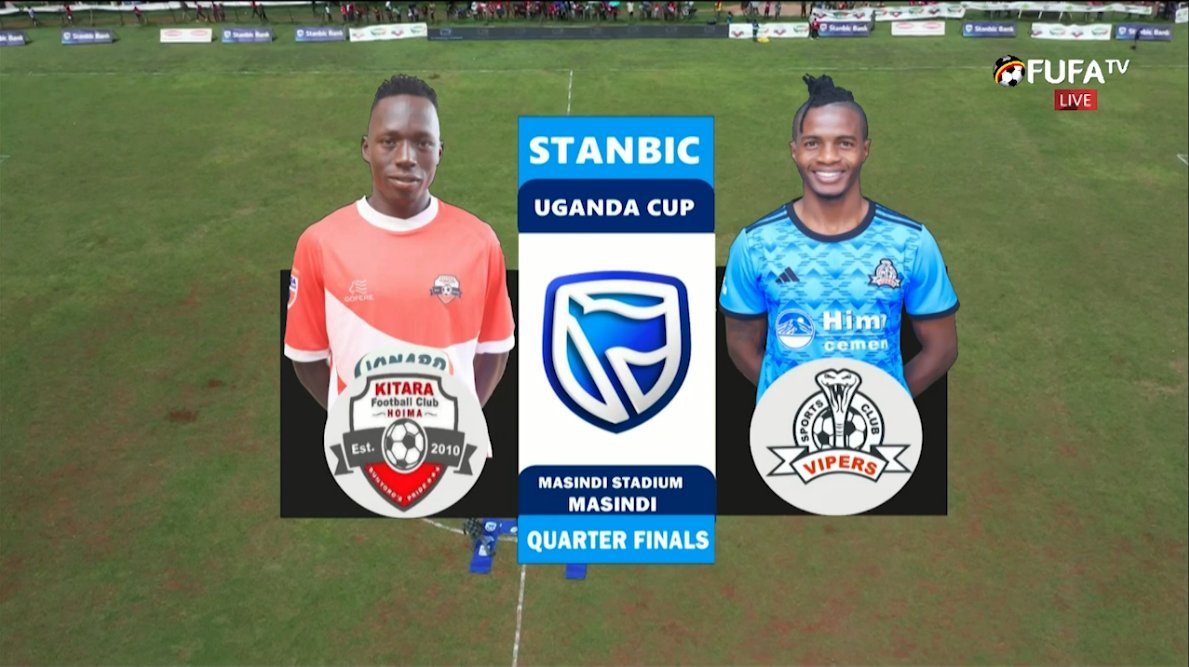 fufatv1's tweet image. AET | Kitara 2-2 Vipers

𝗡𝗲𝘅𝘁 𝗨𝗽 𝗶𝘀 𝗮 𝗣𝗲𝗻𝗮𝗹𝘁𝘆 𝗦𝗵𝗼𝗼𝘁𝗼𝘂𝘁

#KITVIP | #StanbicUgandaCup
#HomeOfUgandanSport