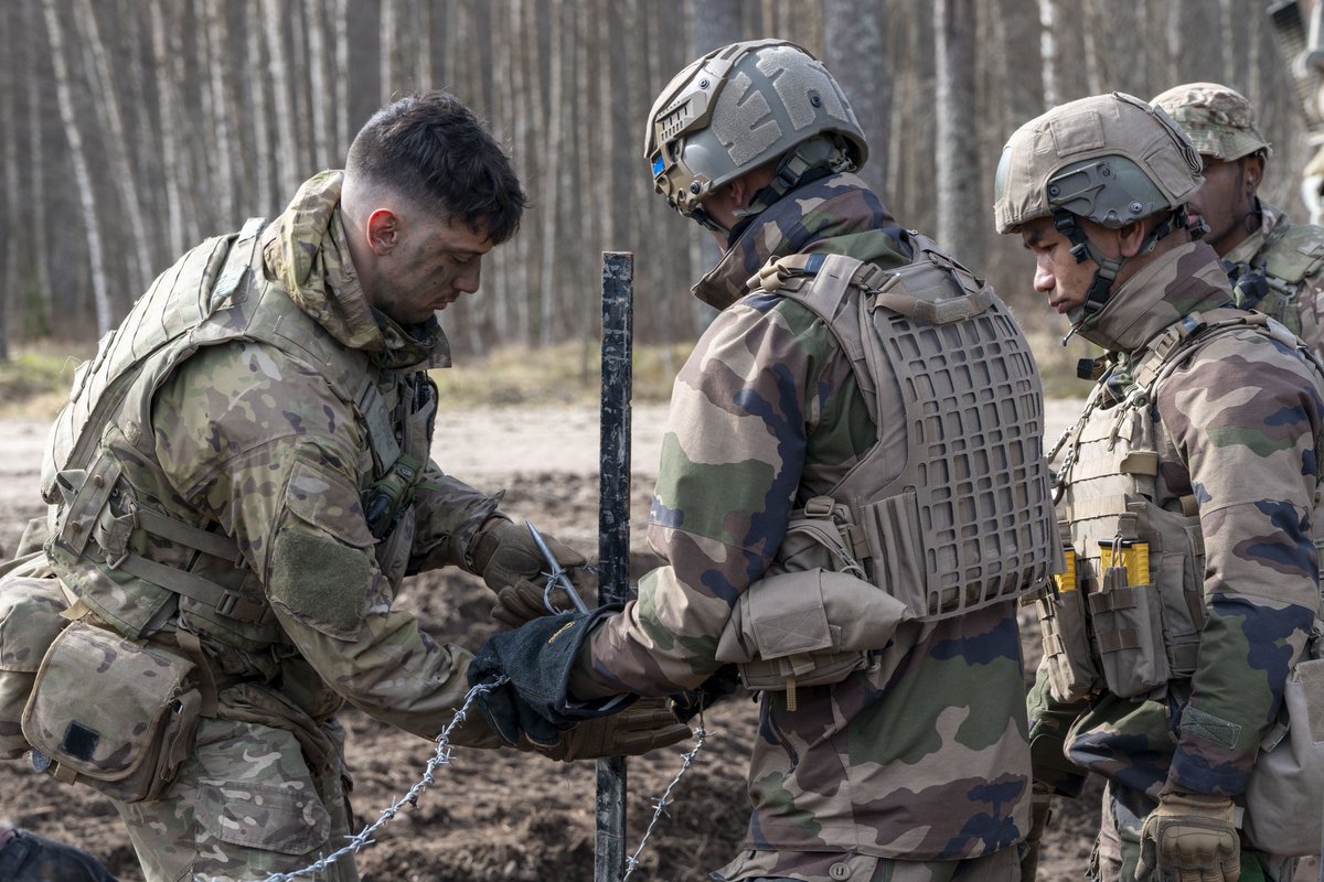 BOLD BUGLE integration’s exercise starts ! 🇪🇪,🇬🇧 and 🇨🇵 on the field #StrongerTogether 💪🏻 To be continued 🔜 #WeAreNATO