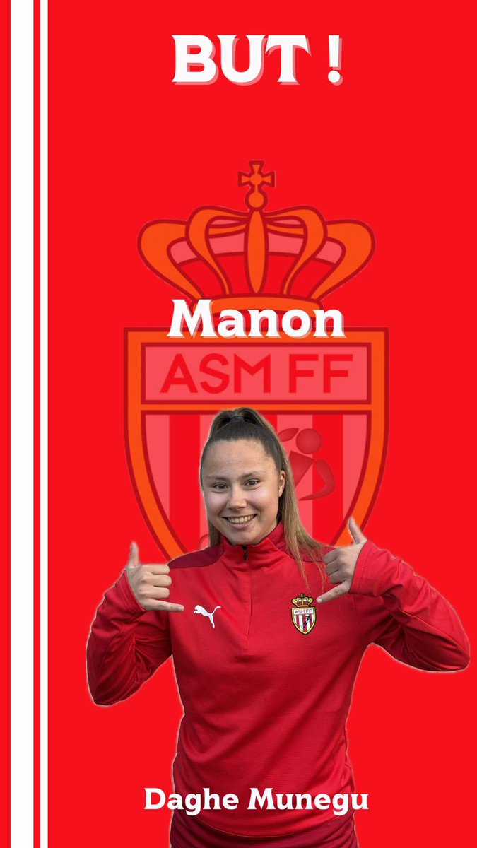 Nouveau but de L’ASMFF !!!!! 

But de Manon ! 

A.SIMINAE B.B.AIR 0- 9 ASMFF

🇲🇨🇲🇨