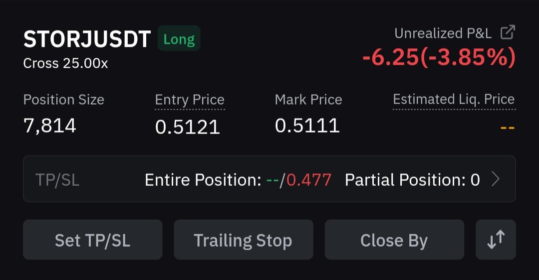 $STORJ
Scalp long cmp 0.5121
Sl. 0.4770