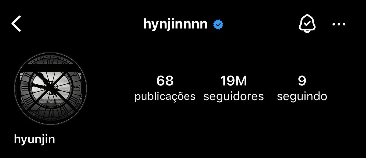 「 #INFO • 14.04.24 」 GRANDÃO!!! O perfil do Hyunjin ultrapassou 19 MILHÕES de seguidores no Instagram!!! ❣️👑 @Stray_Kids #StrayKids #스트레이키즈