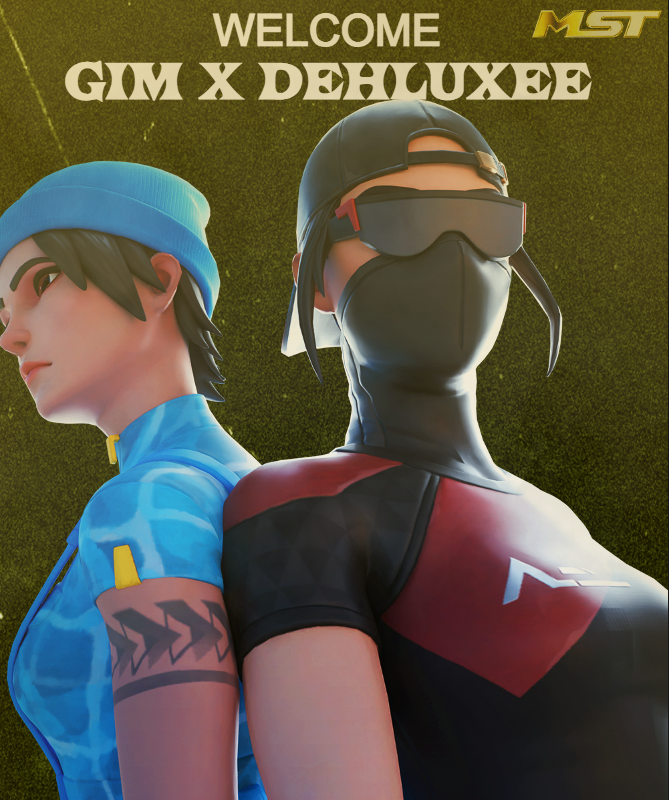 Introducing MST E-Sports Newest Duo 🏆 | @gimzsnnfnt @dehluxee