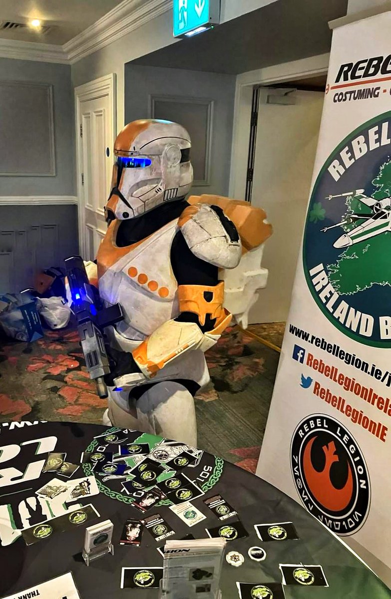 RebelLegionIE's tweet image. Boss is standing guard just in case someone signs up for the 501st Ireland Garrison instead of us.  We want you as a new recruit. 

Join Rebel Legion Ireland!

Photo credit: Alan Kelly

 #RebelLegionIE  #clonecommando #deltasquad #clonetrooper #blaster #WeAreTheGoodGuys