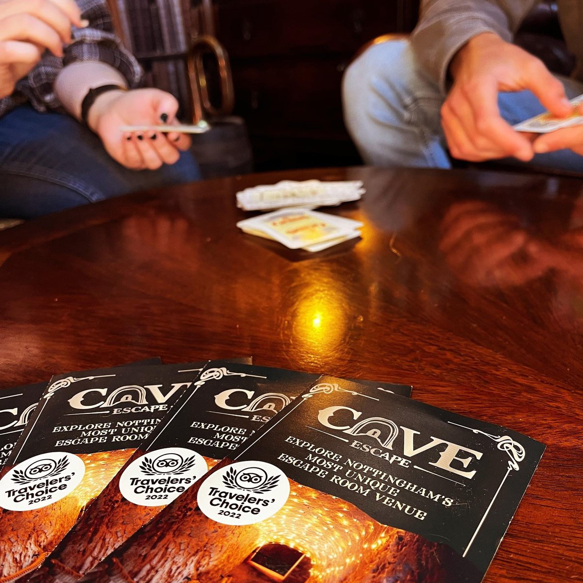 CaveEscapeNotts's tweet image. Cave Escape is a small, family-owned escape room business. Based within an intriguing site- a sandstone cave system once used as a WWII air raid shelter; we aim to bring you some seriously immersive escape games, jam-packed full of riveting twists&amp;amp;turns, conundrums&amp;amp;puzzles! 🔒🗝