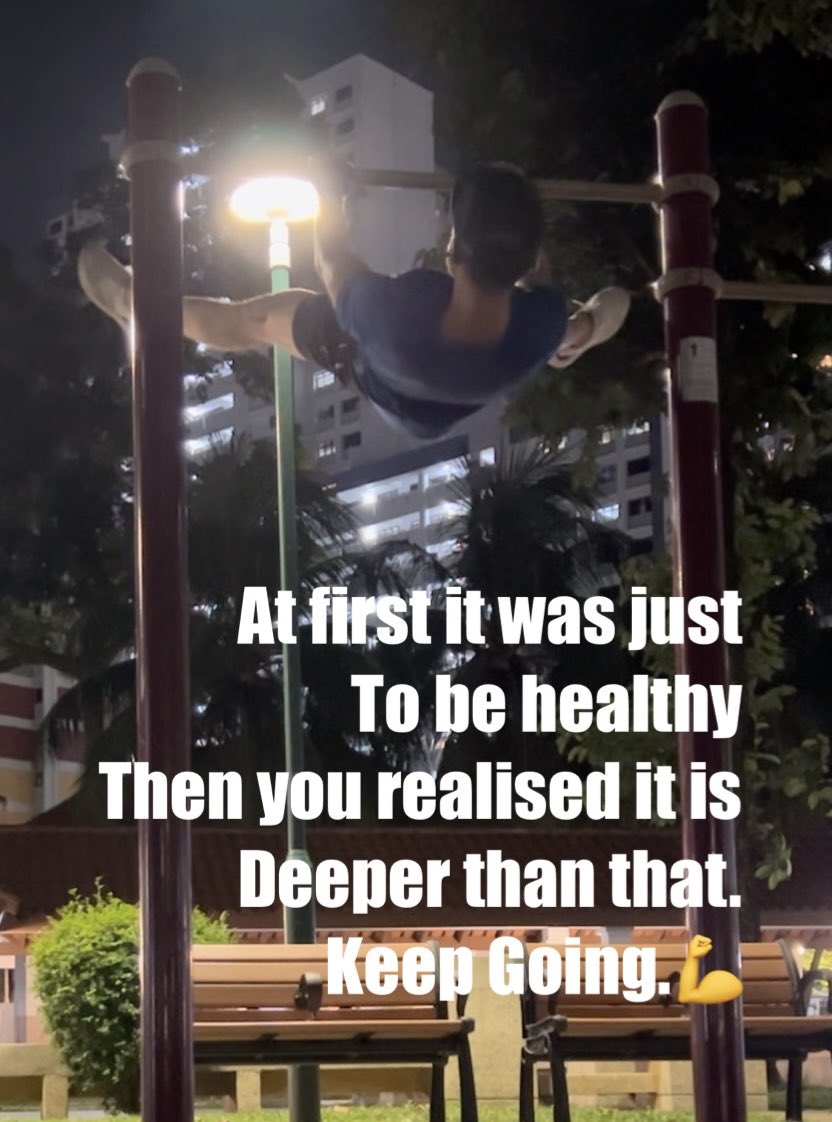 It’s get monotonous. 
But keep going. 

#selfmotivation #fitness #workout #calisthenics #mentalhealth