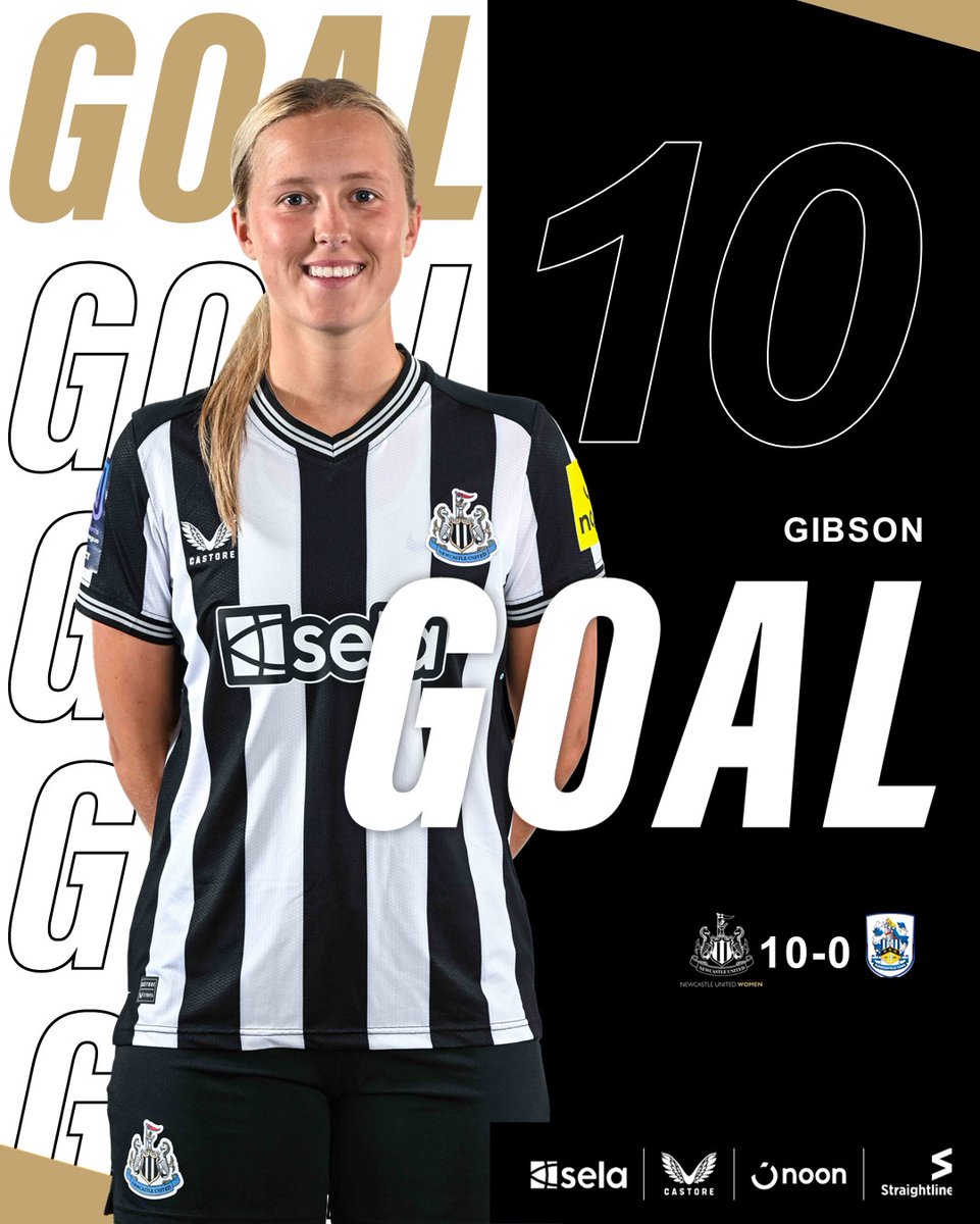 90+1' GOAL FOR NEWCASTLE! Georgia Gibson makes it TEN! [10-0]