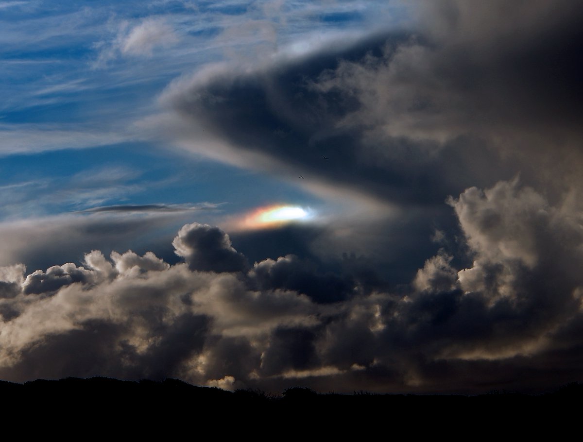 KmunityOfEquals's tweet photo. EASILY the brightest #sundog I have ever seen -... #Cornwall_UK https://t.co/pYEcFj9DGT
