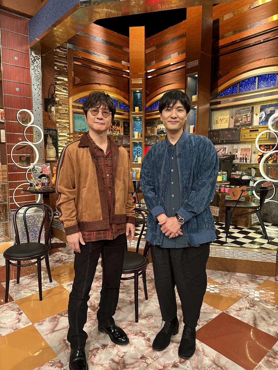 pg_koushiki's tweet photo. テレビ朝日「EIGHT-JAM」に岡野昭仁が出演しました！
ご覧いただいた皆さまありがとうございました！
現在、25周年第一弾シングル「解放区」を配信中ですので、ぜひご視聴下さい！
#EIGHTJAM
#森山直太朗
#岡野昭仁

▼解放区ご視聴URL
https://t.co/m3L3iO7PZ3 https://t.co/0Lne4FTpvZ