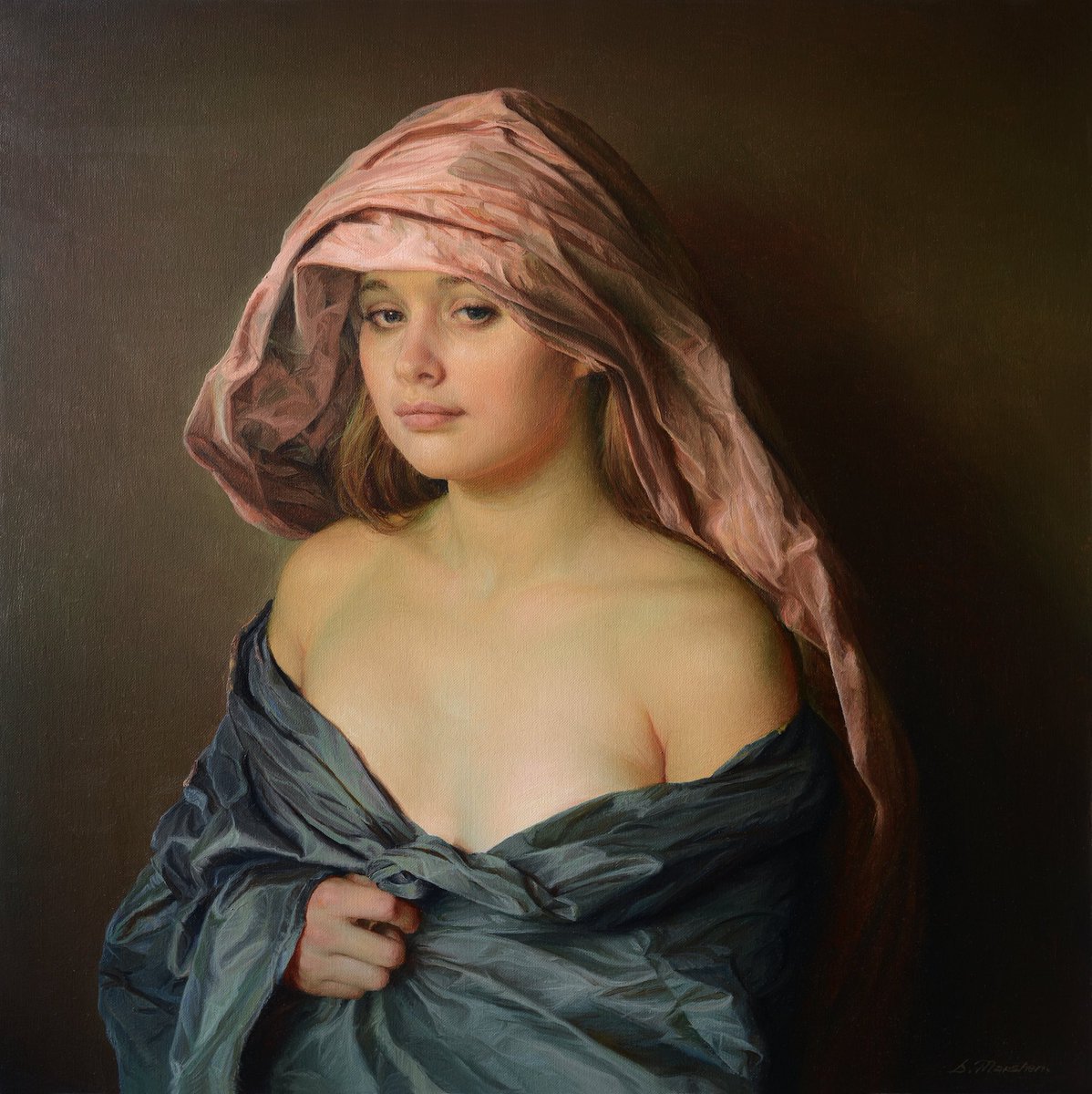 I'm glad to present this work at the 3rd Annual Hartley Invitational
Exhibition, The Salmagundi Club, New York, April 29 - May 31. 
'Sheba', 2024 (oil on linen, 20x20')