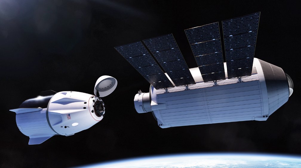Maxarick's tweet photo. I'm genuinely more excited for the commercial LEO stations than I am for early Artemis.

It's gonna be awesome. https://t.co/Q1tApwtYXX