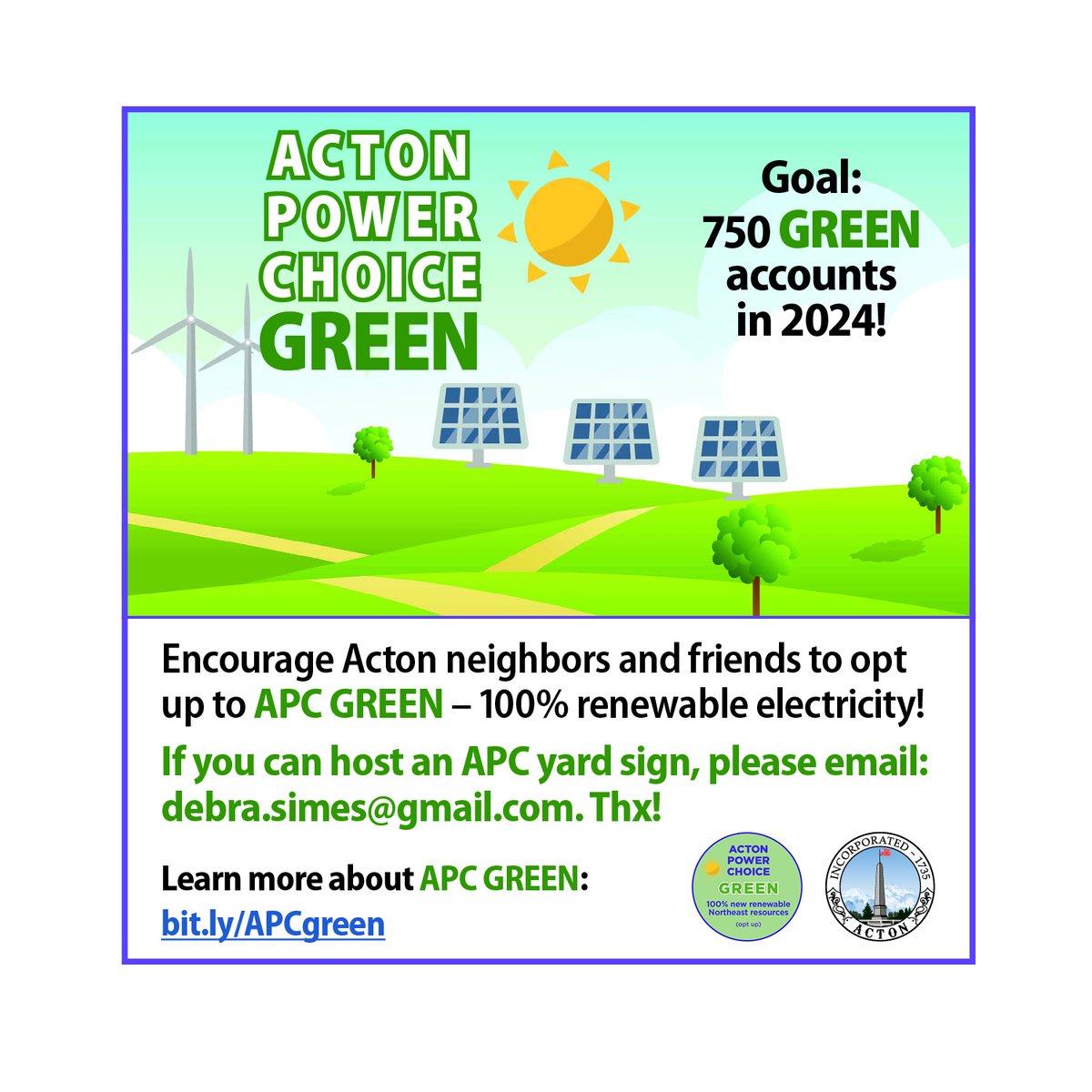 Acton Climate Coalition tweet media