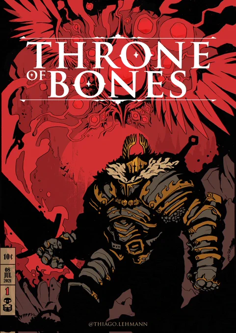 That one time i considered doing a Comic book or something to share Throne of Bones lore but then I realized i already work and draw too much 