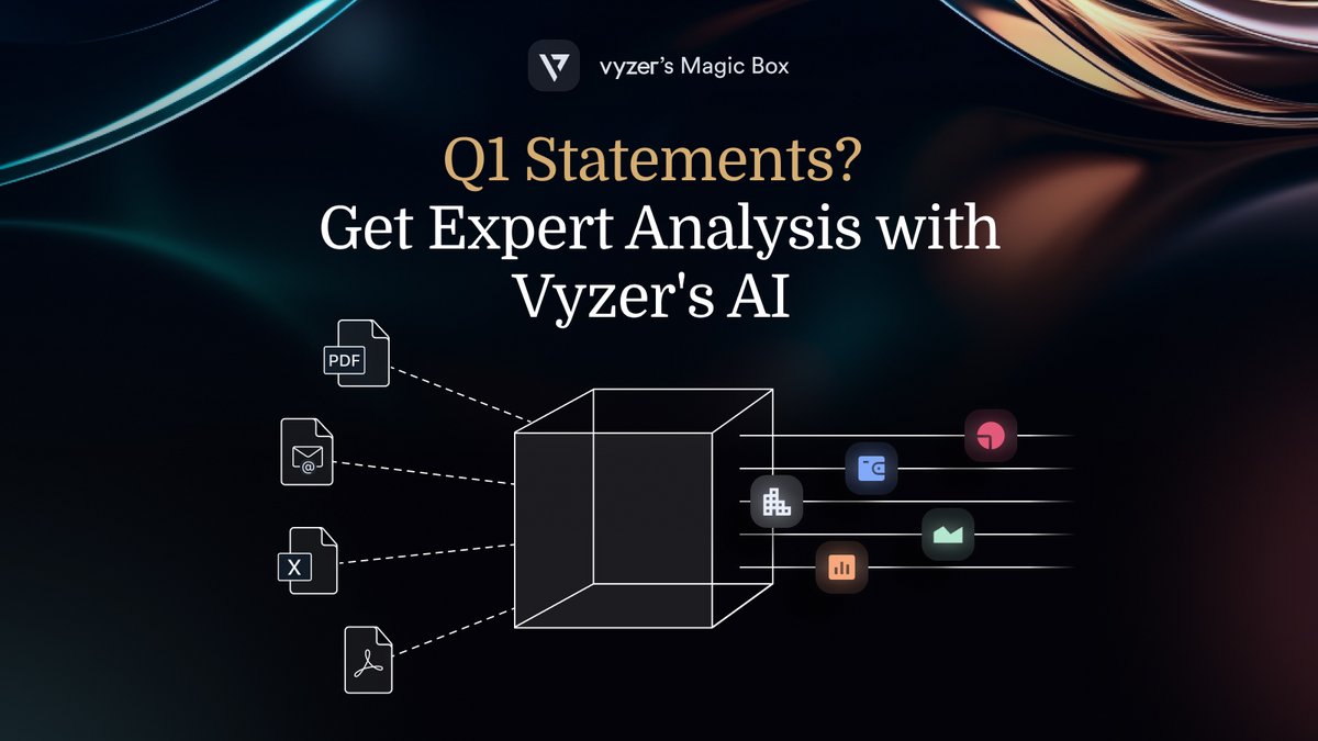 LP investors, your Q1 statements are in! Skip spreadsheet updates—upload to Vyzer's Magic Box. Our AI does the rest, magically updating your portfolio! 🚀✨ Try it free today! vyzer.co

#InvestSmart #VyzerAI #fintech #LPinvestors