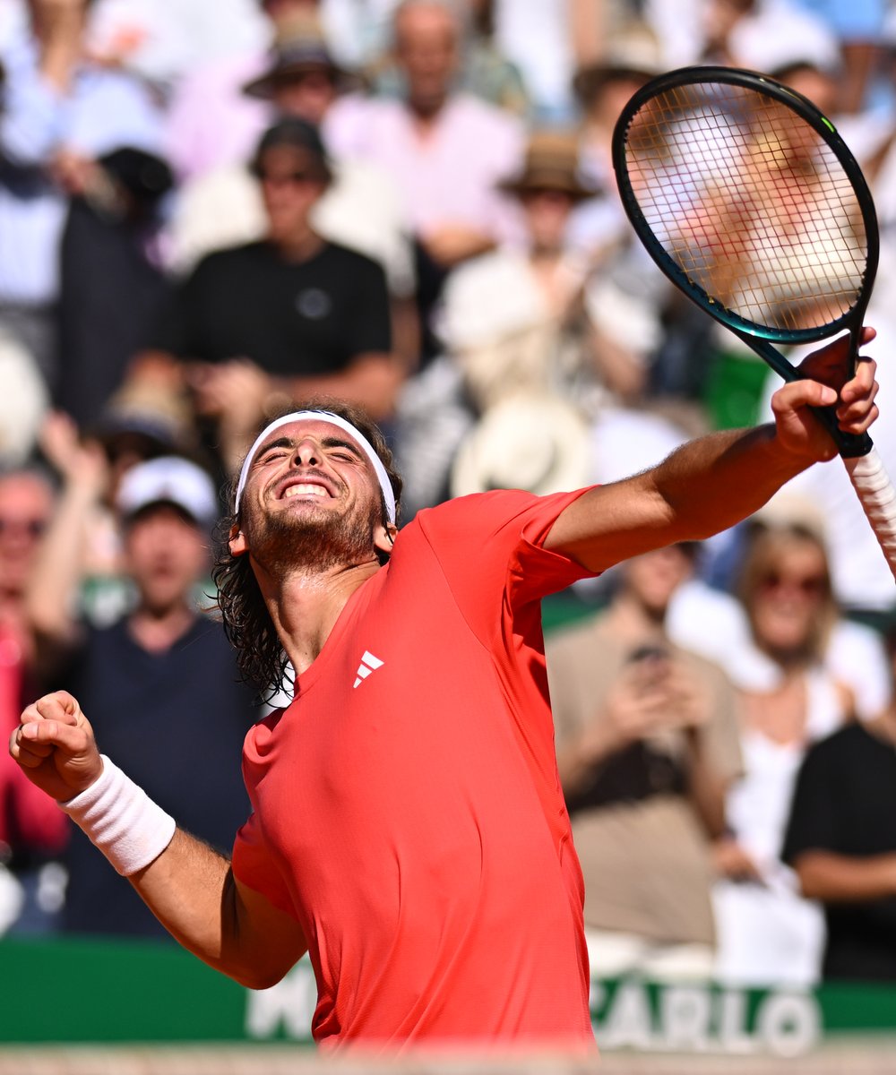 Players with 3+ Monte-Carlo titles in Open Era 🇲🇨 - Nadal (11) - Borg (3) - Muster (3) - Nastase (3) - Tsitsipas (3) 🆕