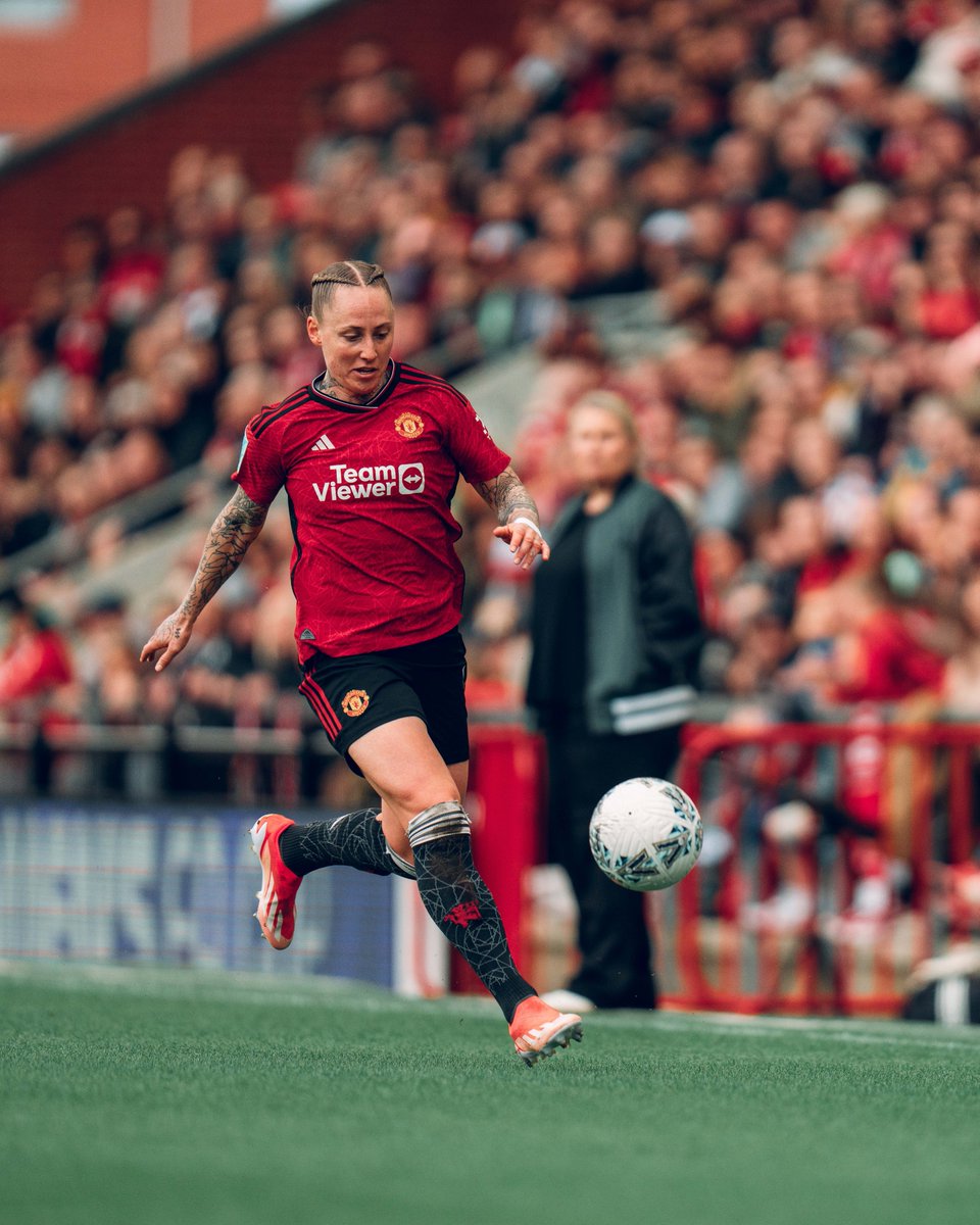 Leaving it all out there ⚔️⚽️ #MUWomen || #WomensFACup