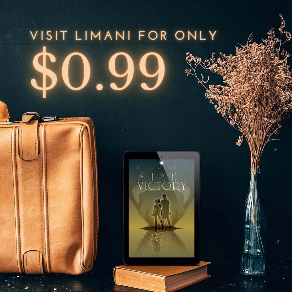 About 10 days left until the final book in the STEEL EMPIRES series from @hannaedits is released. To prep we've put the first book on sale for .99 cents! Take a trip to Limani but be sure to pack your sword. amazon.com/Steel-Victory-…