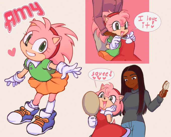 I hope she shows up and become's Maddie's new favorite #amyrose #SonicMovie 
