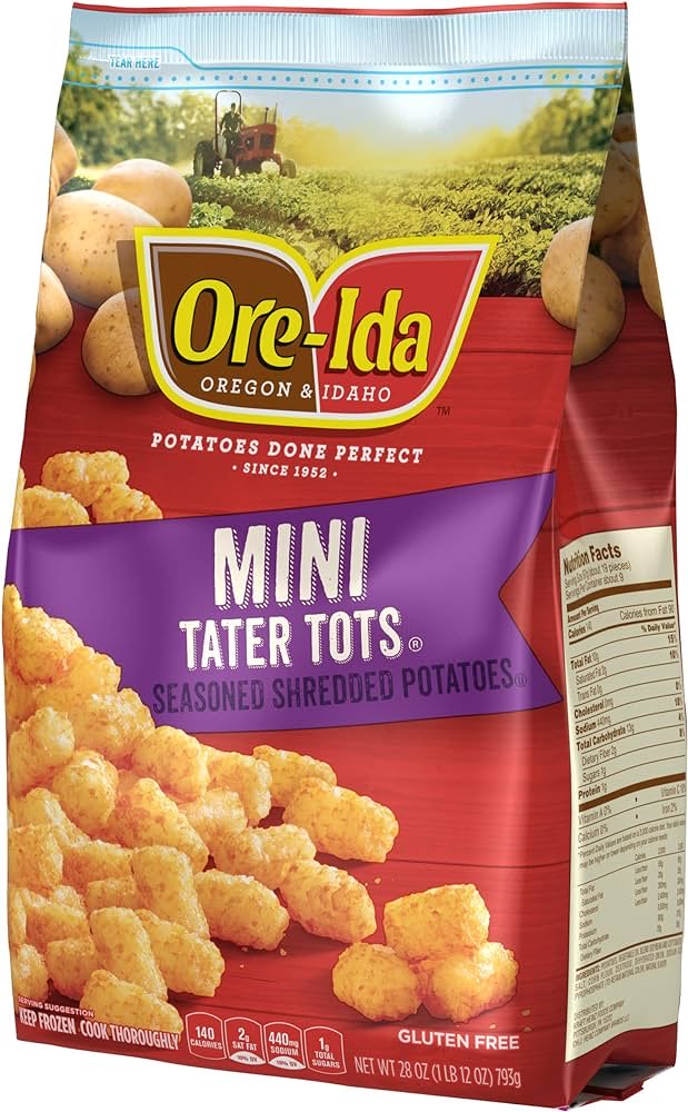 I don’t know who needs to hear this but there are now mini tater tots that are somehow even better than regular tater tots