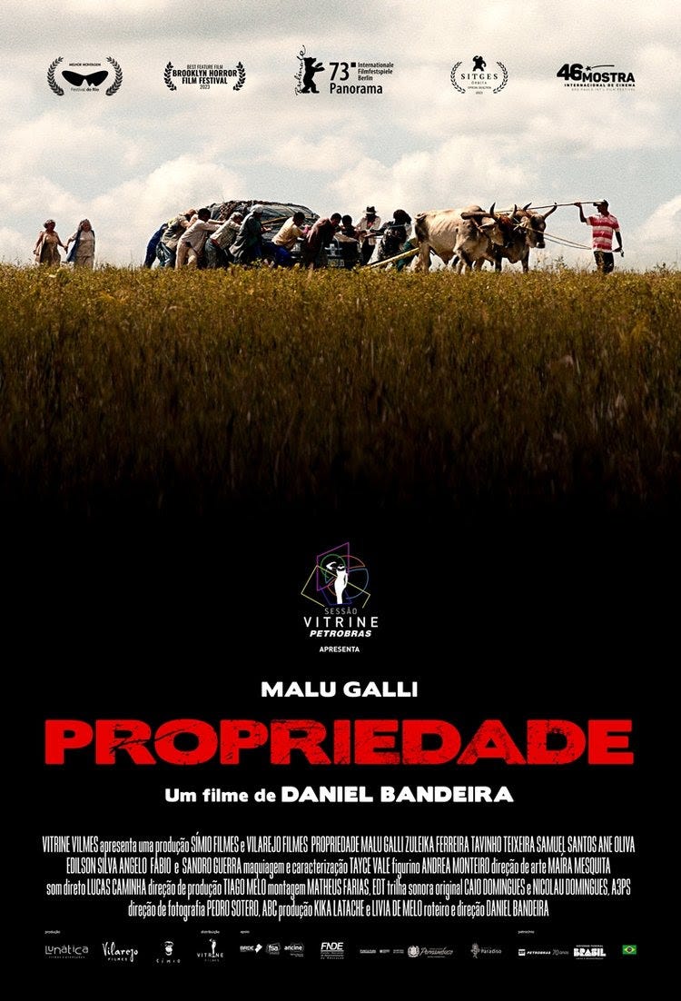 traviata53's tweet photo. no próximo sábado (20), às 15h, nosso querido cineclube da madonna hospeda uma conversa sobre PROPRIEDADE, do daniel bandeira

para participar é só se inscrever no formulário: https://t.co/rO2LdymGDq

(e o filme está na netflix também! vamosss) https://t.co/1eBpJEmz1m