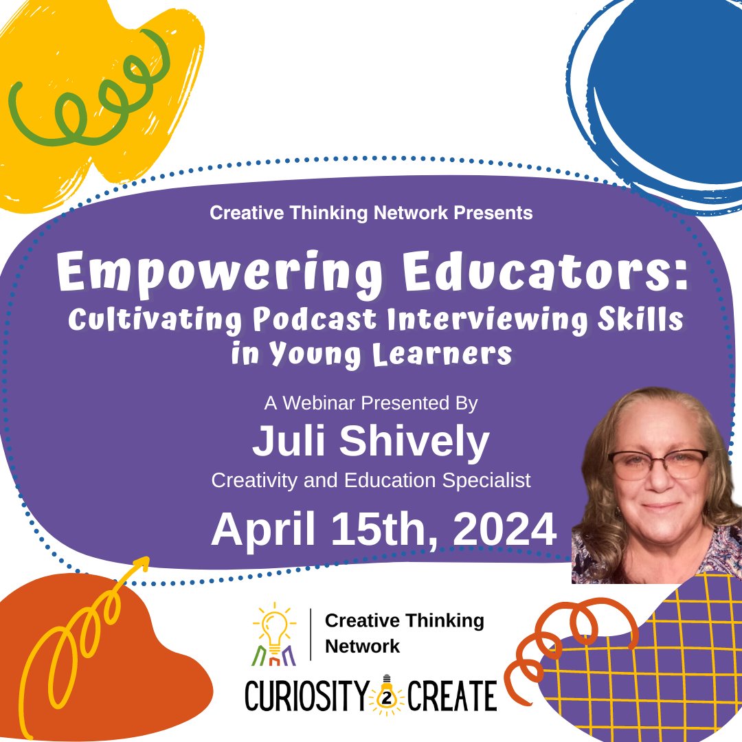 🎙️ Ready to for an exciting journey into the world of podcast interviewing skills? Join us April 15th for our 'Empowering Educators' webinar. It's about cultivating podcast interviewing skills in young learners and for educators eager to unlock new dimensions of student learning!