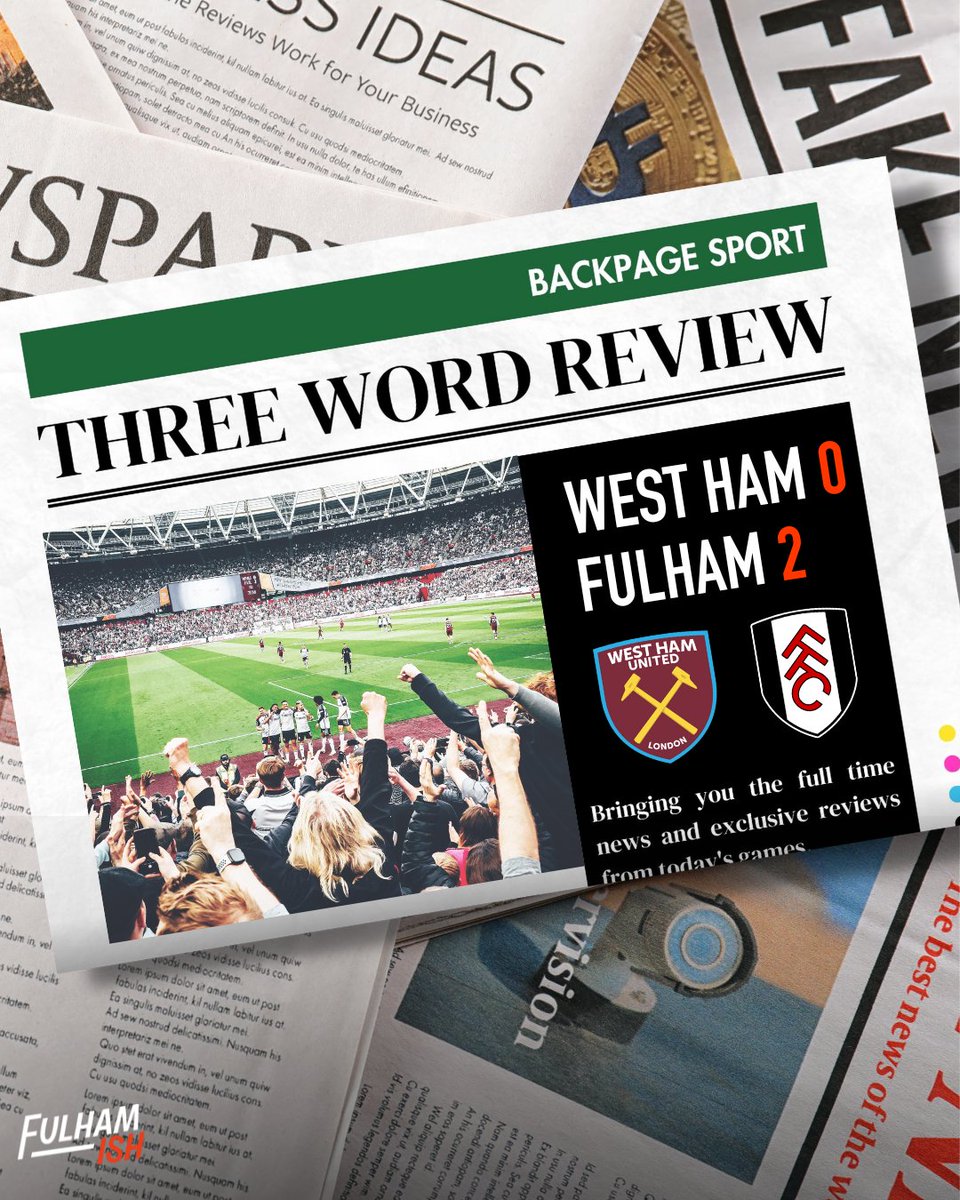 Fulhamish tweet media