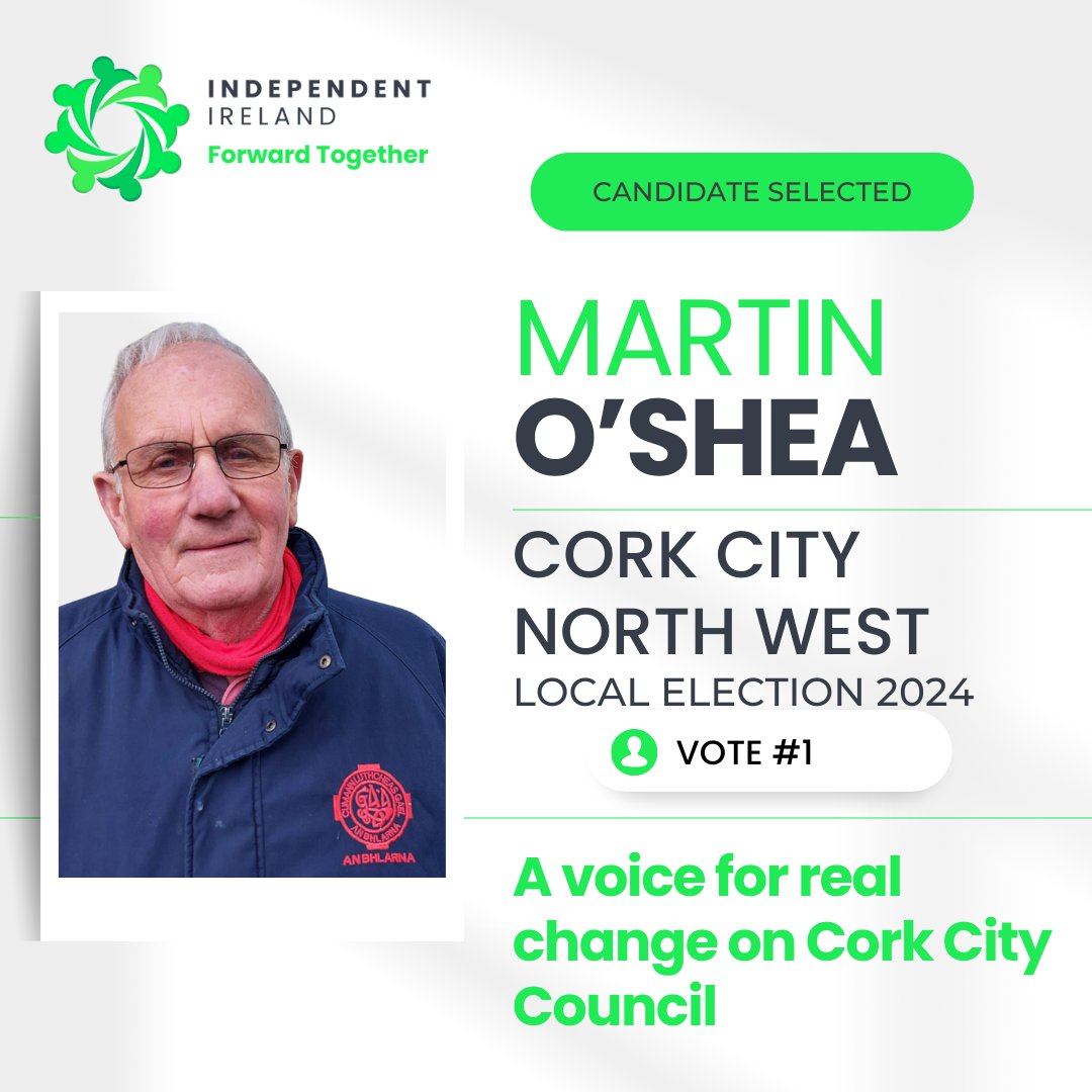 Born and raised in Blarney, Martin O'Shea has dedicated his life to the betterment of his hometown and surrounding areas. With a background in building and working at Blarney Mills, Martin has a strong understanding of the local economy and the needs of residents. He has been…