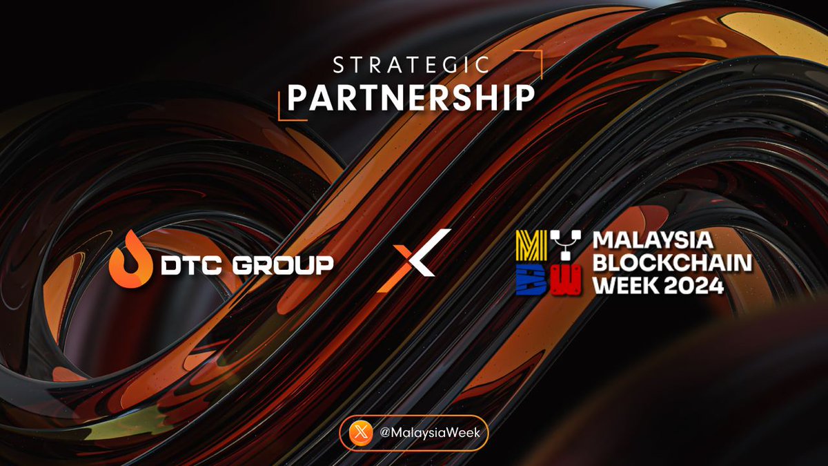 @DTCGroup_ x @MalaysiaWeek 2024 Official Partnership 📆 July 29th - August 1st, 2024 📍 Kuala Lumpur 🔹MYBW 2024 - Inaugural premier event uniting enthusiasts, industry leaders, and government entities for collaborative innovation to enhance global connectivity and…