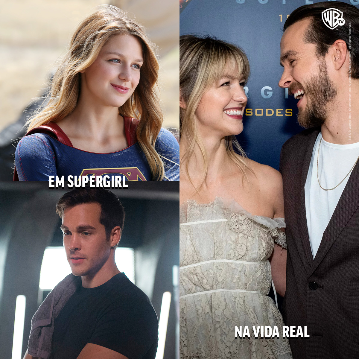 Eles se conheceram no set de #Supergirl e hoje têm uma família pra contar a história desse amor!

Hoje, #ChrisWood está completando 36 anos! Parabéns, Chris! E cuida bem da nossa Kara, viu? 😉💙

#WarnerBR #Supergirl #KaraDanvers #MonEl #MelissaBenoist