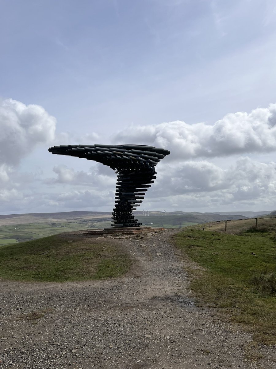 Who knew Burnley had such exciting sights! The Singing Ringing Tree (which actually did make a sound, although not harmonious)