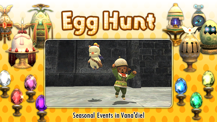 Don't forget to jump in and participate in this year's Egg Hunt Egg-stravaganza! 🥚 sqex.to/tVWM9 Active through Tuesday, April 16 at 7:59 a.m. / 2:59 p.m. (GMT) 📅