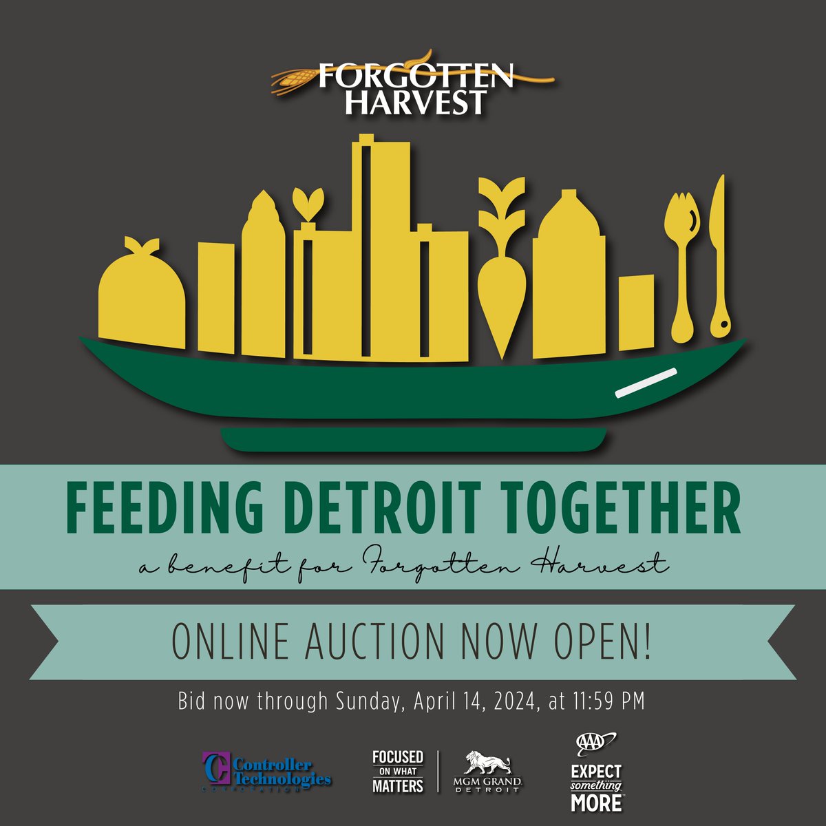 🚨TODAY IS THE LAST DAY!🚨 Get your bids in before 11:59 PM tonight! Included in our auction are unique packages of Detroit sports memorabilia, hot air balloon experiences, wine and dine packages, and more! View the full auction here: fdt2024.cbo.io