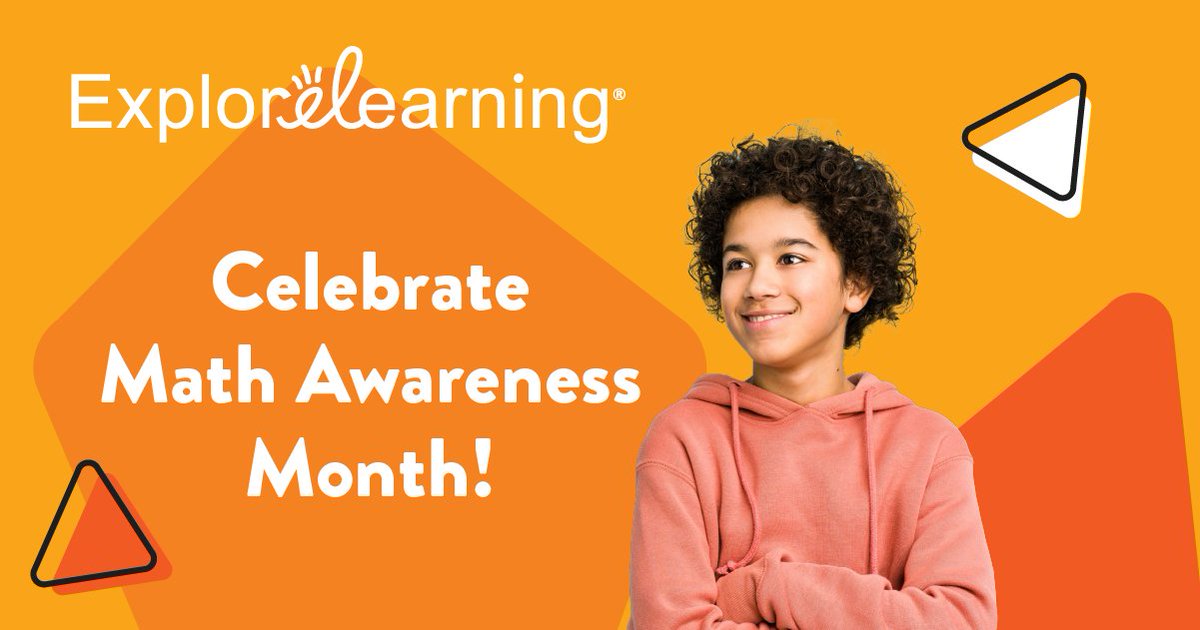ExploreLearning's tweet image. April is #MathAwarenessMonth! Regardless of your career path, math skills are crucial to navigate daily life. This month, celebrate why #MathMatters for your students!🤩 bit.ly/3wZzShS #STEMed