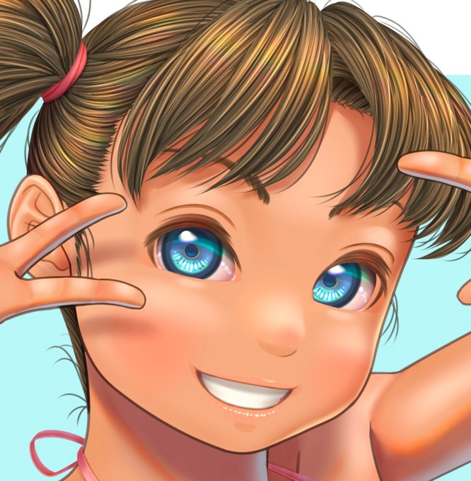 久しぶりにこんなお顔です画像。 