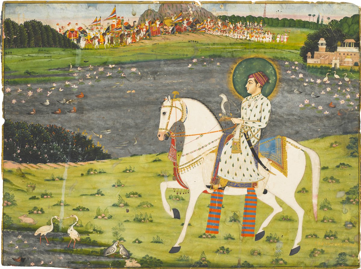 Prince Hawking. Jaipur, 1750. Sotheby's.