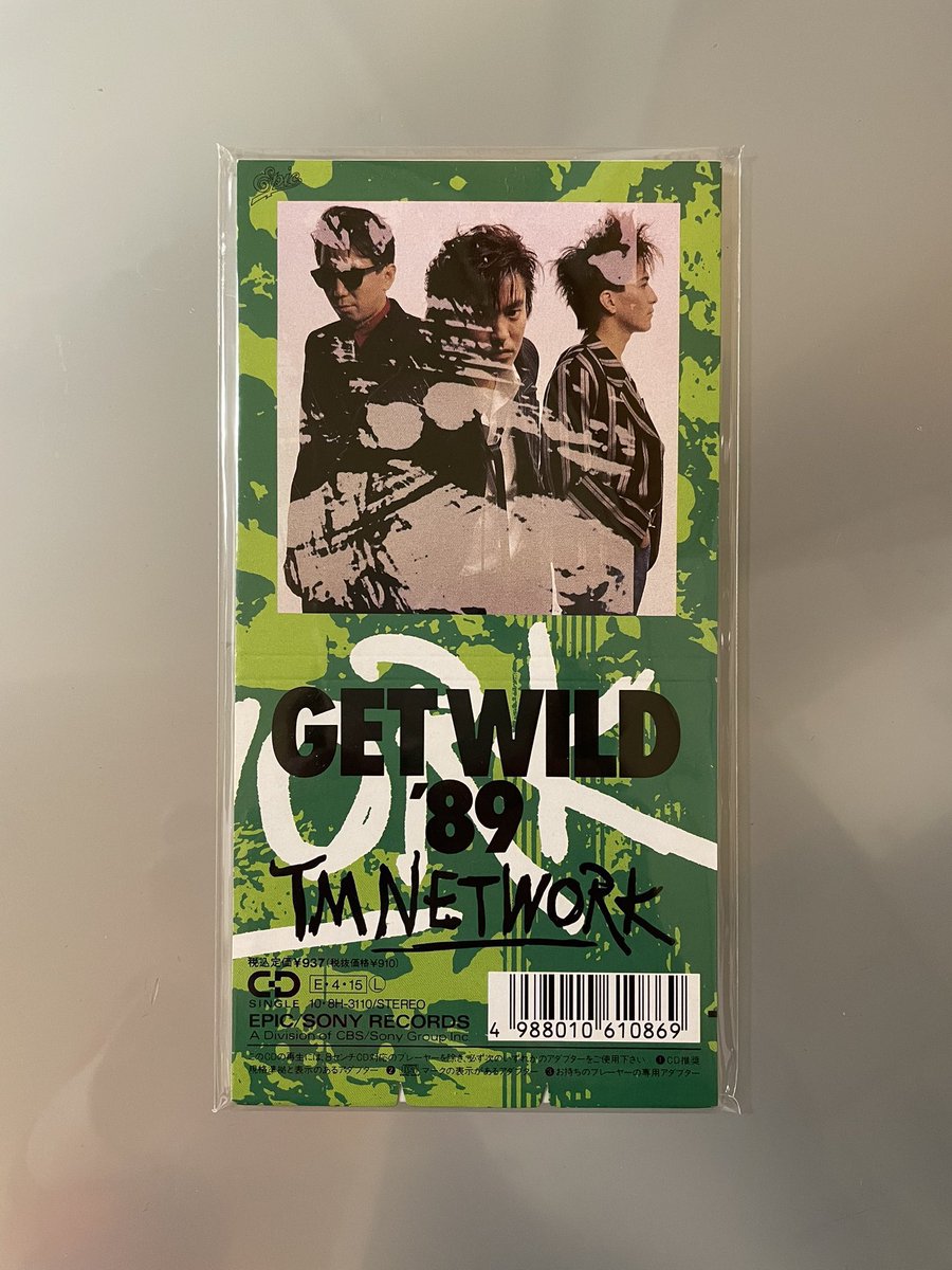 hanimage58's tweet photo. 今日4月15日はTM NETWORKの「GET WILD '89」が発売されて35周年です。10枚目のシングル「Get Wild」のリミックスバージョンでございます。原曲の良さ残しつつ、体が自然とリズムを刻んで踊り出しそうな、とても格好良いアレンジに仕上がっております。
#TMNETWORK
#GETWILD89 https://t.co/AdthzHai4M