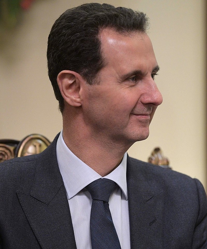 Mad how much Assad looks like a Nationwide branch manager from Hertfordshire. ‘There are a number of different options for yourselves, at this stage’ etc