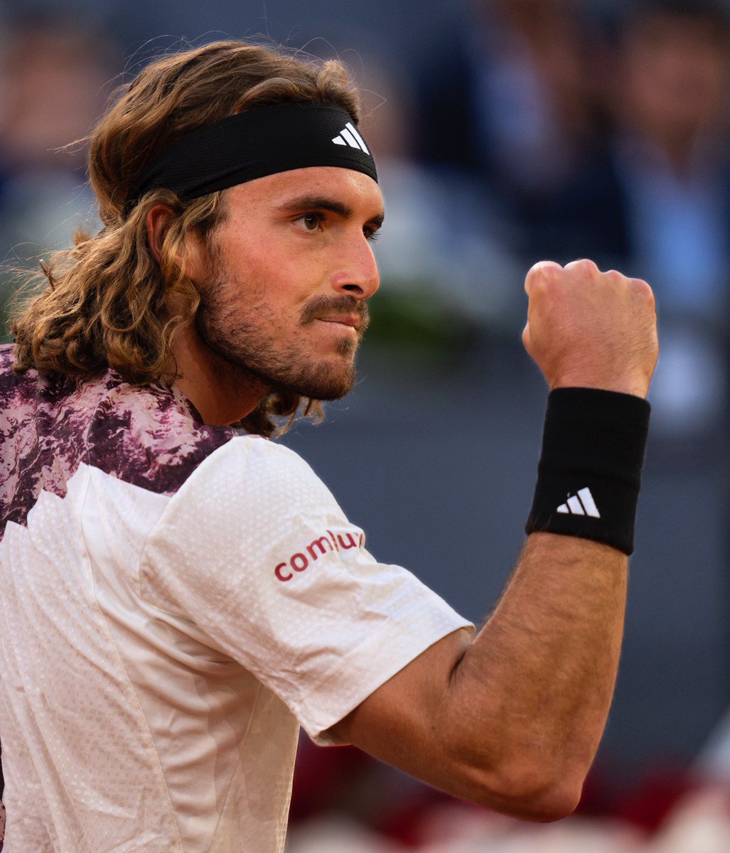 Three times a Master, three times on clay 💪 Congratulations, @steftsitsipas! #MMOPEN