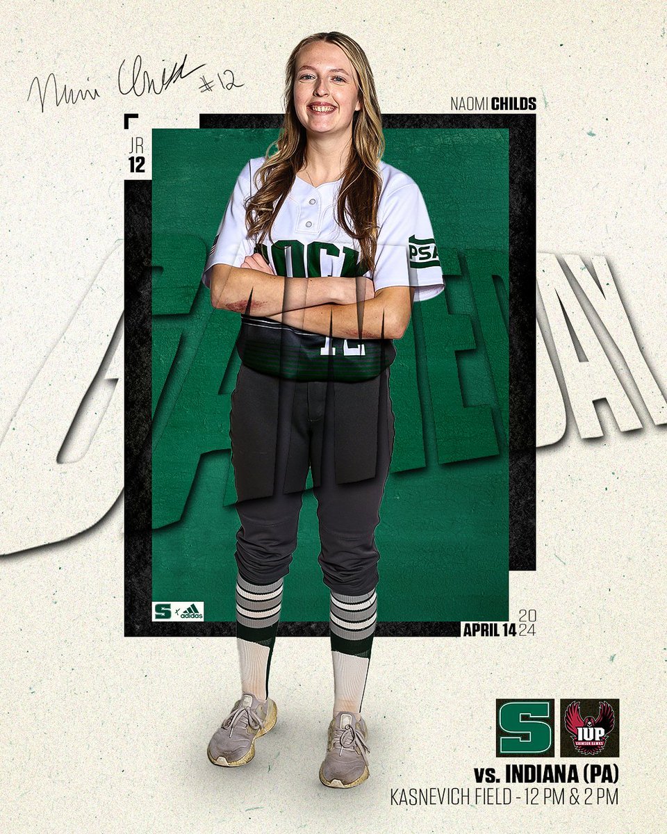 SB: It's a beautiful day at Kasnevich Field! Come on out and support the Slippery Rock softball team at noon for a twin bill against IUP! Follow along: Preview 🔗 bit.ly/3Ue5b1H 📺 rockathletics.com/video 📊 rockathletics.com/sidearmstats/s…
