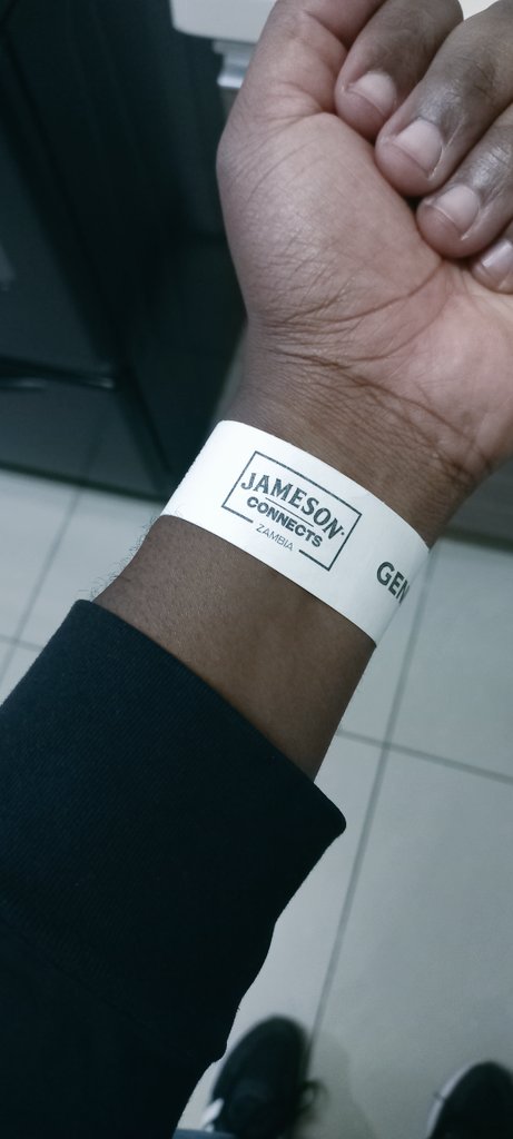 Evidence of attendance 🙌🏾 #JamesonConnectsZM