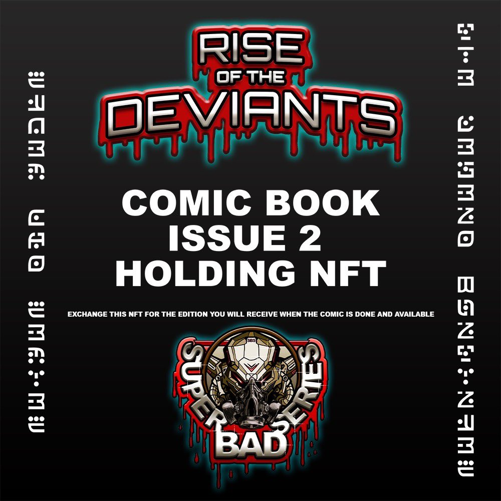 📢🚀 Exciting News! 🚀📢🎉 Introducing Comic Book Issue 2! 📚 Get ready to dive into our next chapter with the Issue 2 Holding NFT, launching tonight at 7 PM UTC! 
Holders can claim their physical comic by burning the token. 
Don't miss out on early access—WL holders pay just