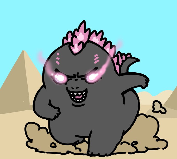 「Godzilla」 illustration images(Latest))